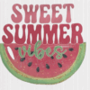 Sweet Summer Time Graphic Cami - White - Image 2