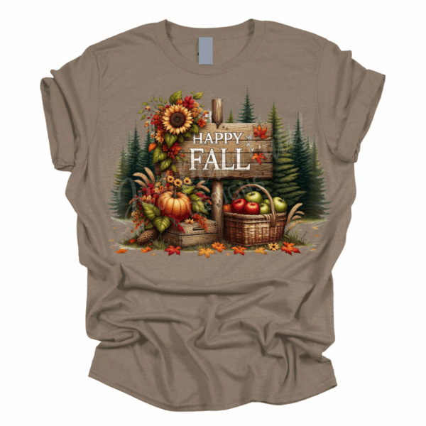 Happy Fall Short Sleeve Adult Tee