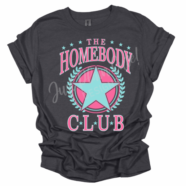 Homebody Club Short Sleeve Adult Tee