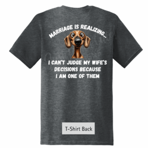 MEN's Marriage Decisions Short Sleeve Adult Tee