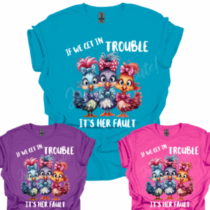 Trouble Chicks Short Sleeve Adult Tee