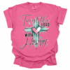 Trust the Lord Religious Short Sleeve Adult Tee - Image 2