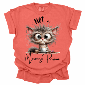Not a Morning Person Short Sleeve Adult Tee - Comfort Colors