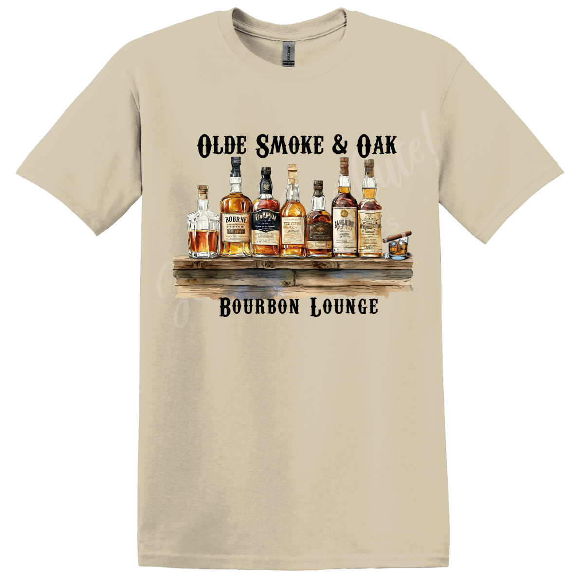 Bourbon Lounge Short Sleeve Adult Tee