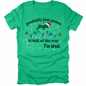 Sassy Jingle Short Sleeve Adult Tee - Bella Canvas