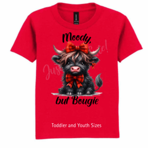 Moody but Bougie Short Sleeve Youth/Toddler Tee