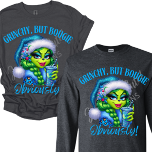 Bougie Grinch Long/Short Sleeve Adult Tee
