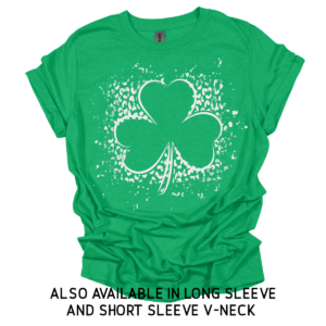 Shamrock Irish Green Unisex Adult Tee