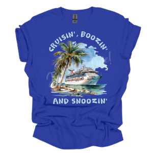 Cruisin' Royal Blue Unisex Adult Tee